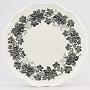 Arthur Percy (Vinranka 1938) Four Plates with Black Grapevine Decor 19 cm