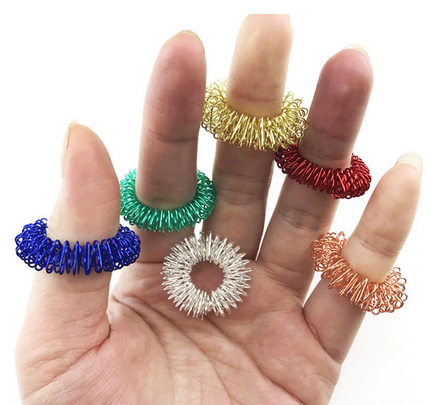 finger massage ring olika färger