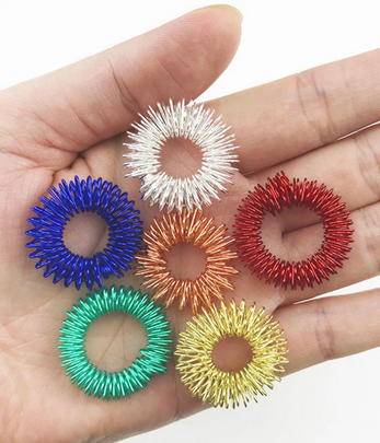 finger massage ring olika färger