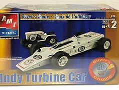 Indy Turbine Car + Traktor  1:25  AMT  Byggsats