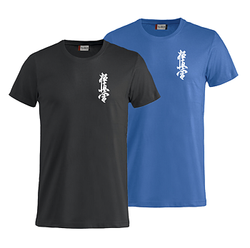 T-shirt med kalligrafi