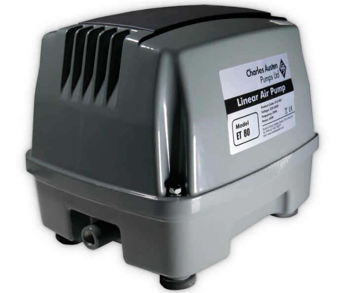 Luftpump ET80 Charles Austen 230V Nettoprisad artikel