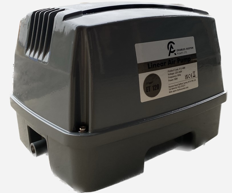 Luftpump ET120 Charles Austen 230V Nettoprisad artikel