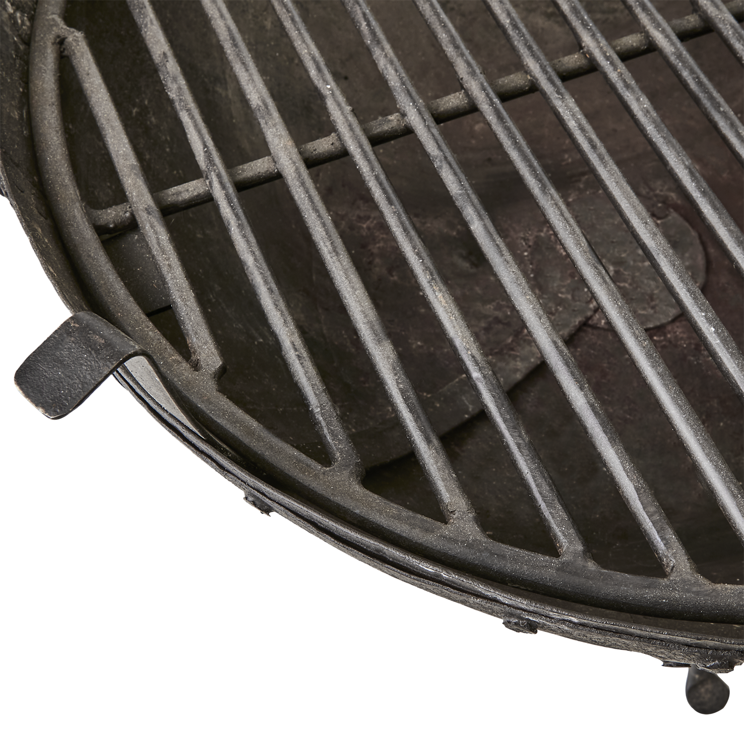 Barbeque Eldkorg i järn – 50 cm – Portabel eldstad med underrede - 3