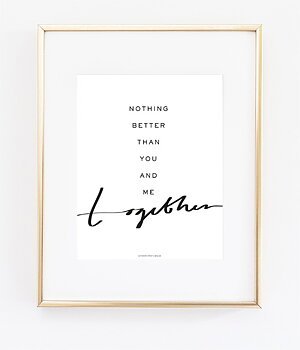 Glorious Nothing + Nothing better