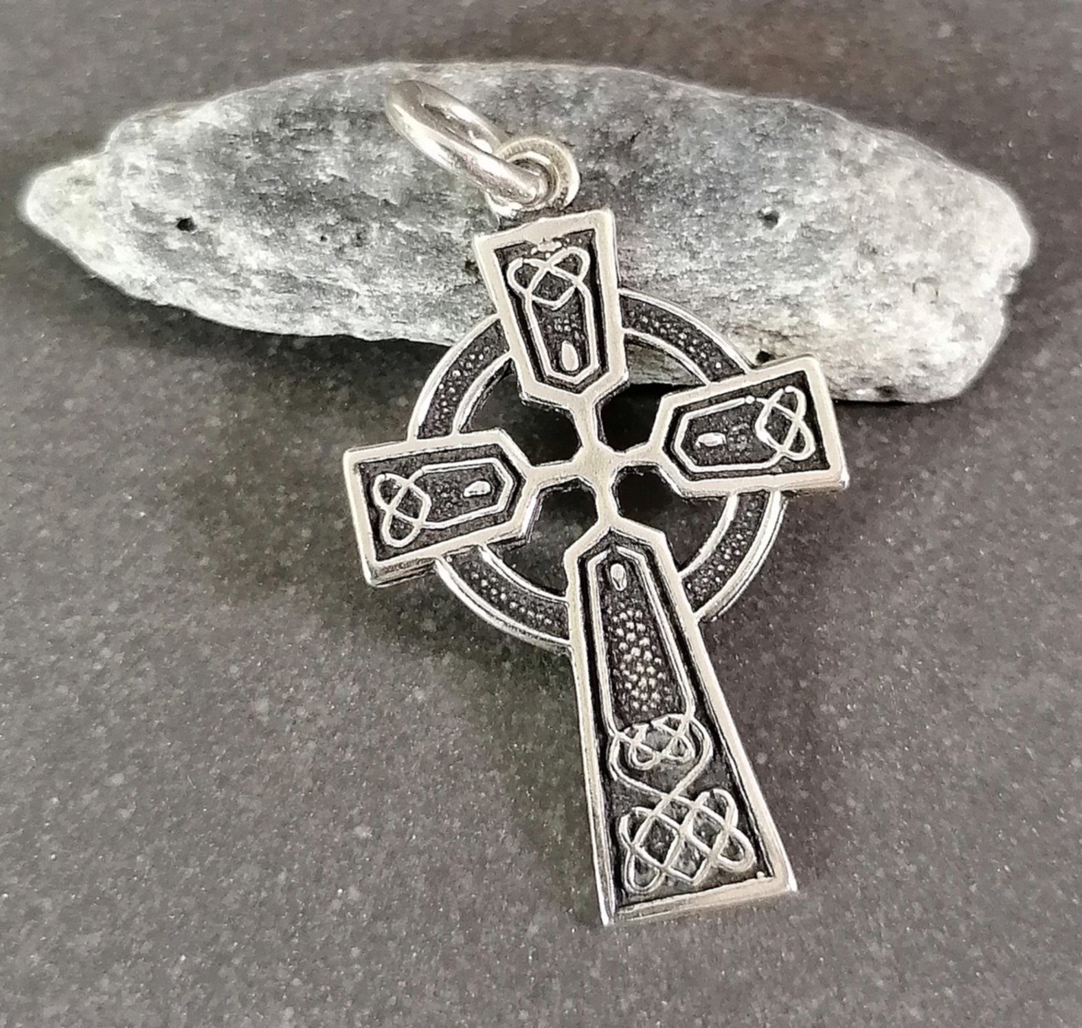 Keltiskt Kors - Hänge i Silver - 2
