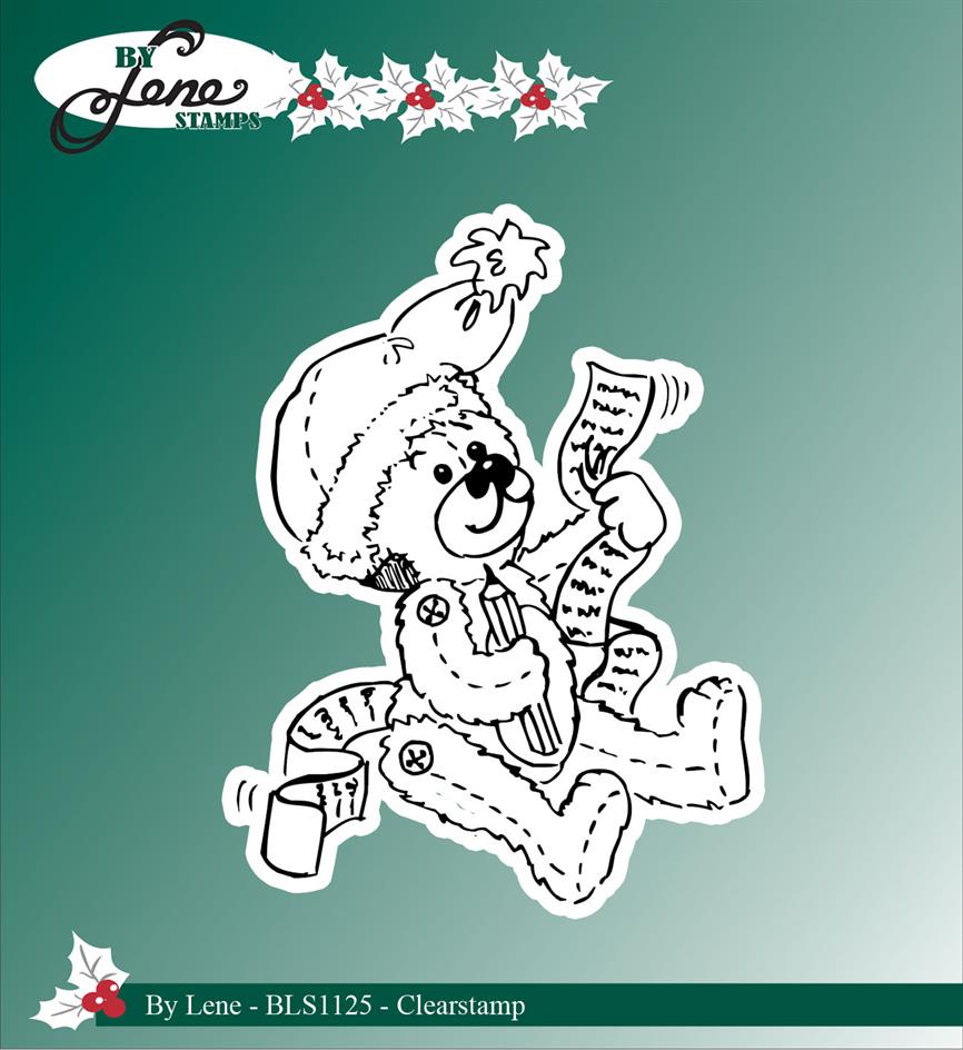 BY LENE STÄMPEL -Christmas Teddy Bear