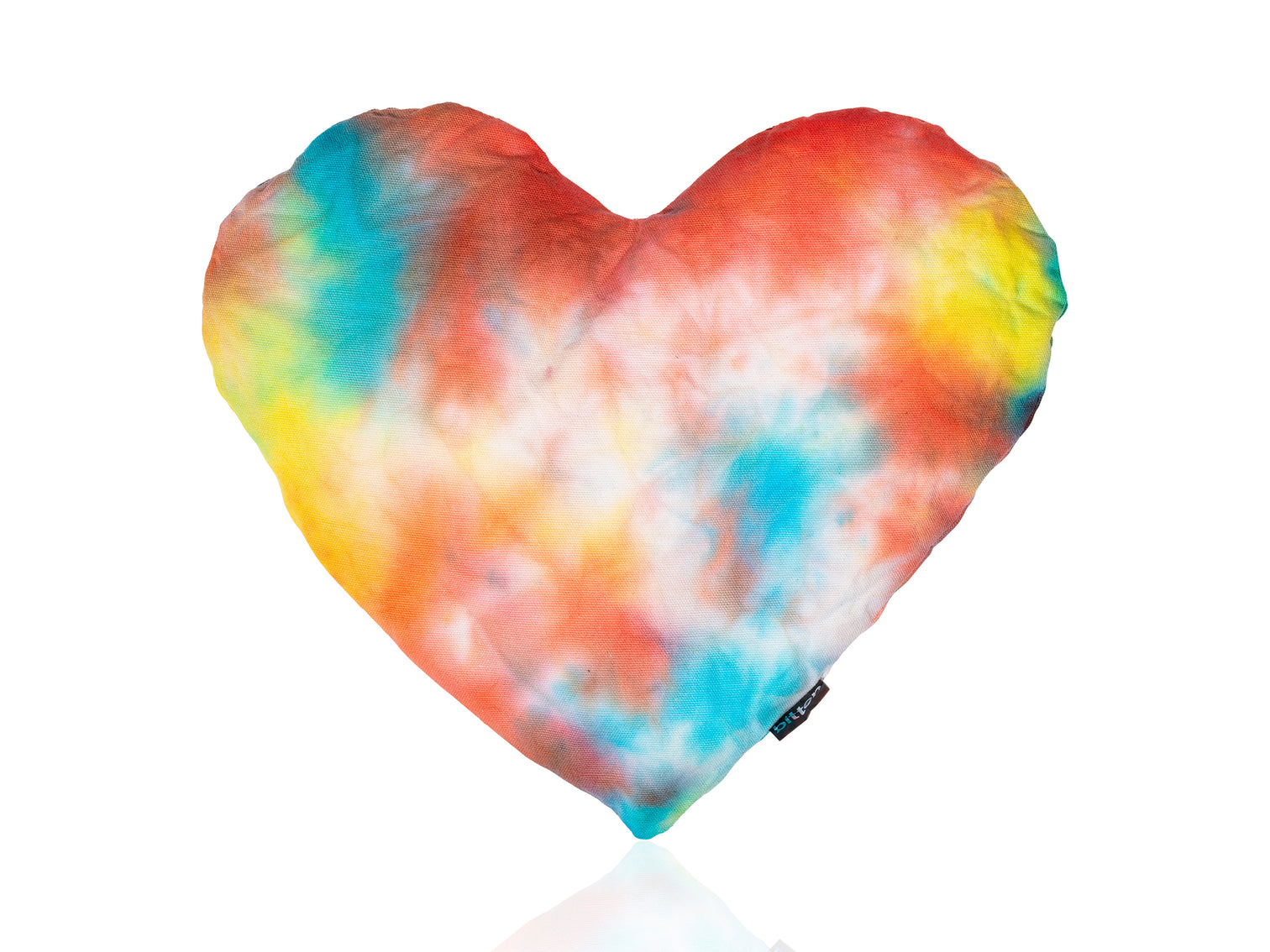 Vetevärmare, Tie Dye Hjärta - Går att värma i micron! - 5