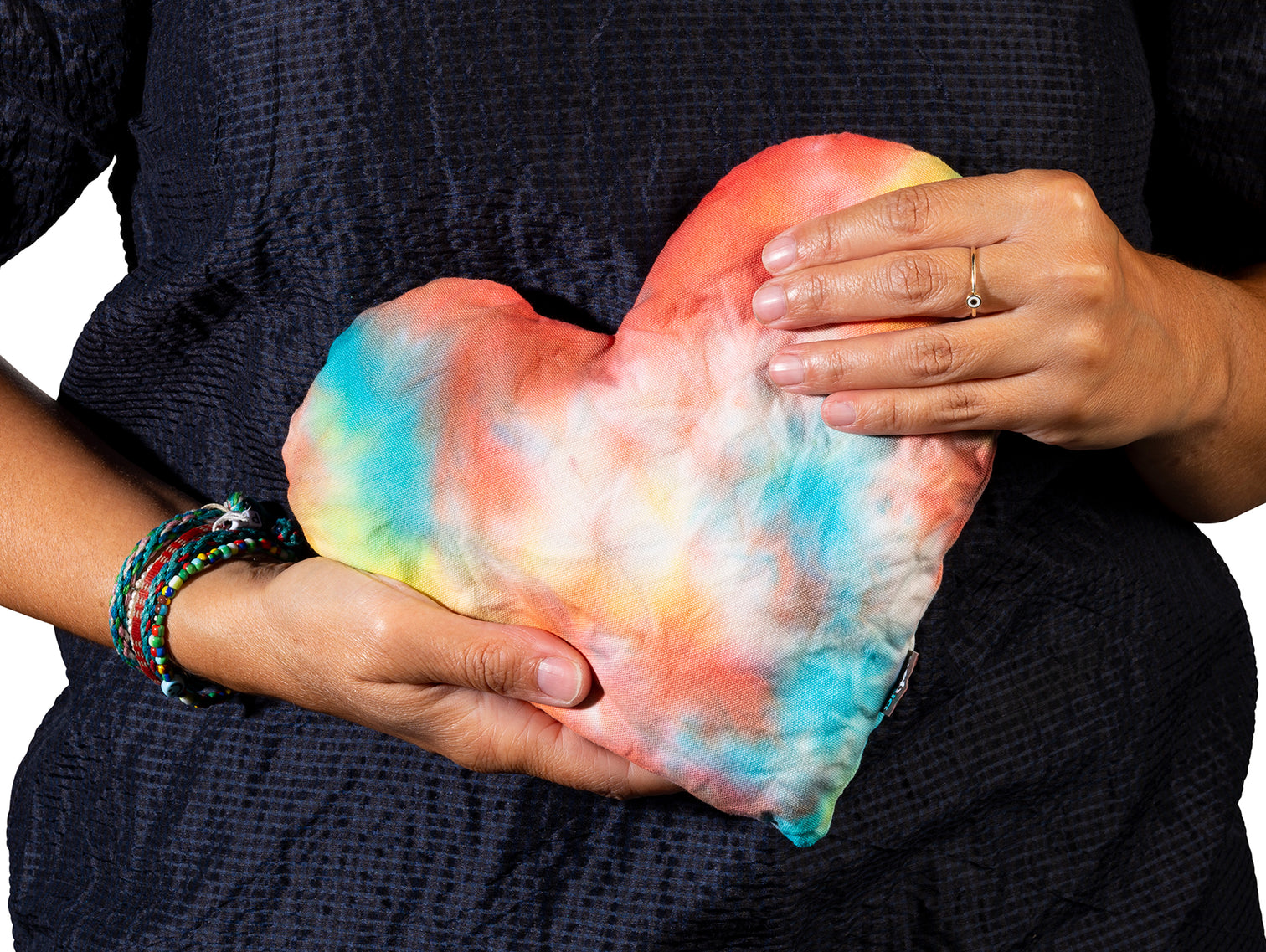 Vetevärmare, Tie Dye Hjärta - Går att värma i micron! - 2