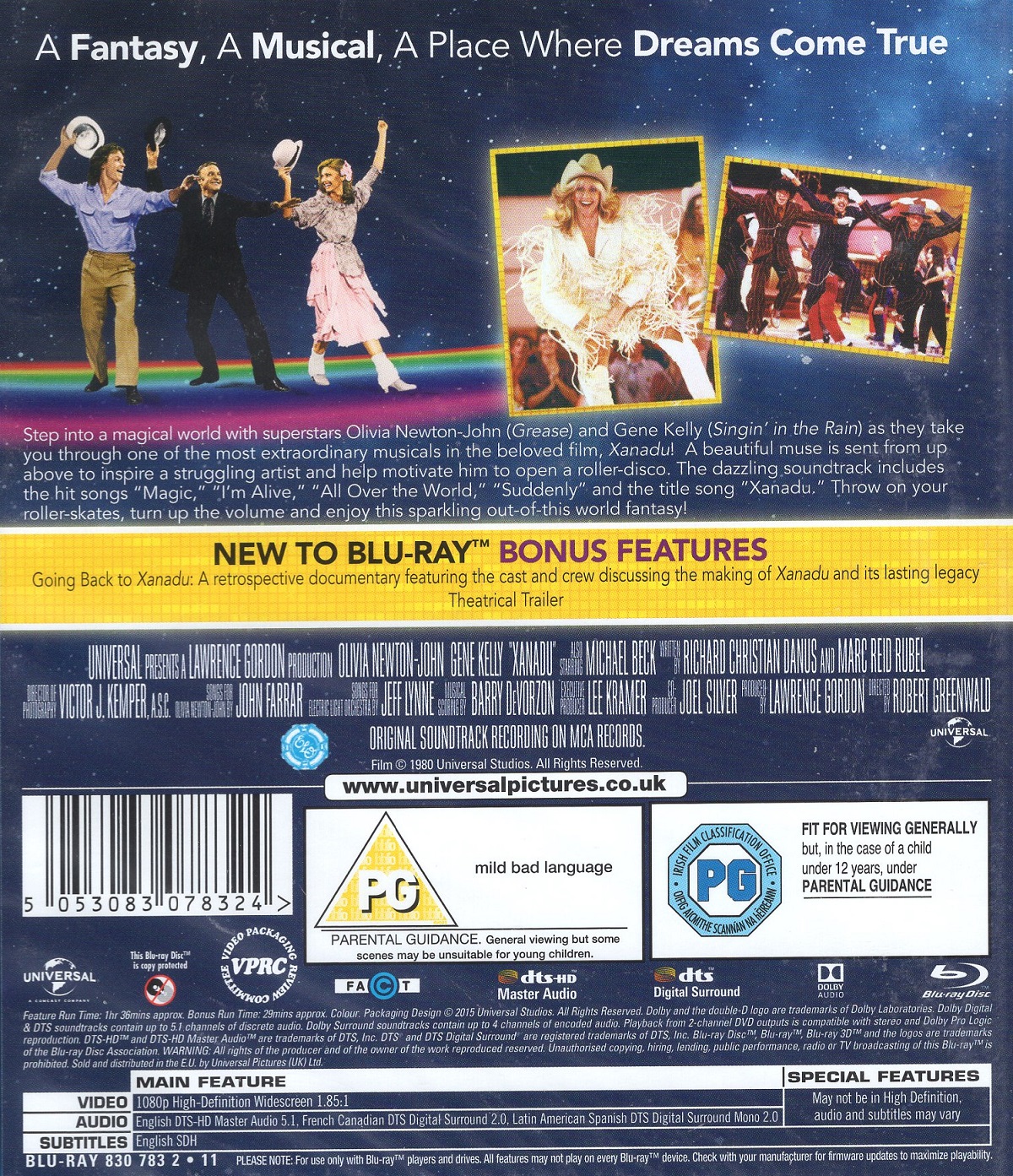 Xanadu (ej svensk text) (Blu-ray) - 2