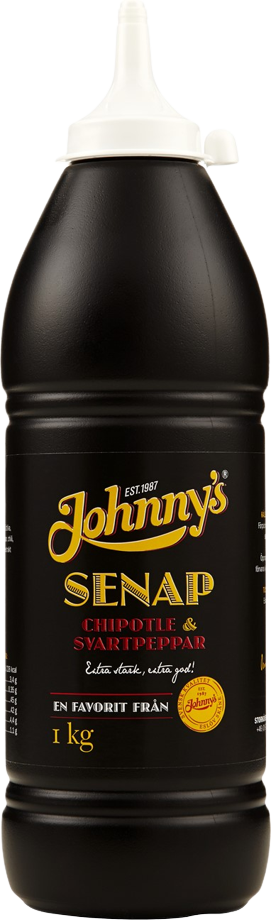 Senap Chipotle & Svartpeppar 1kg - Johnny's®