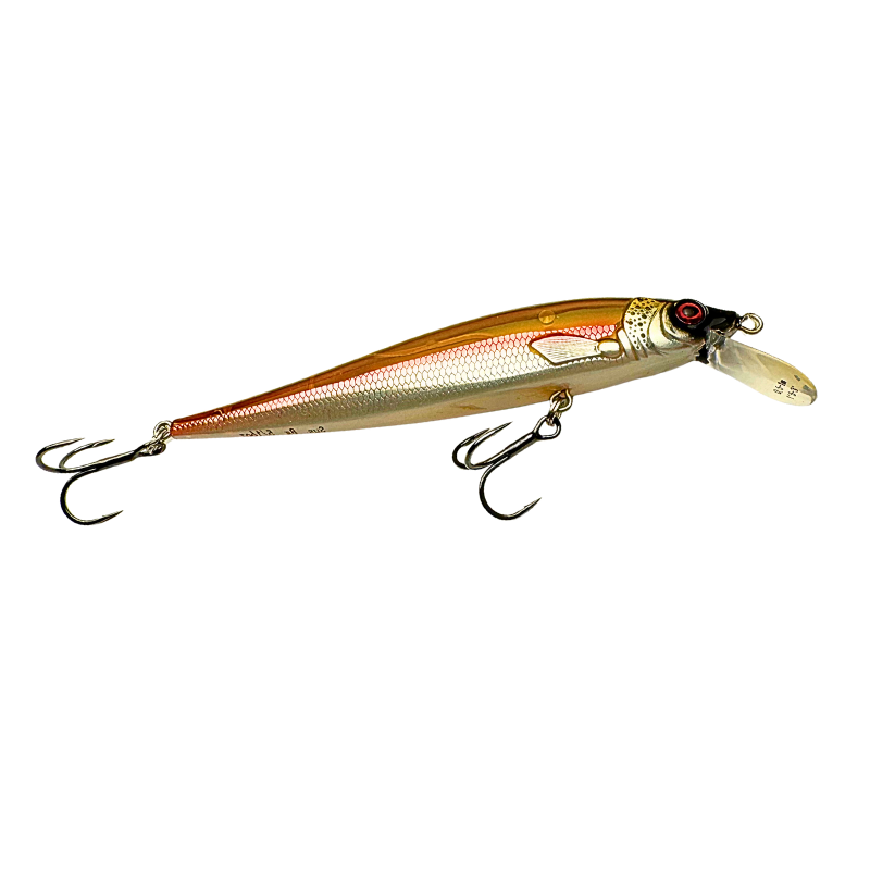 westin jerbite sr 9cm 8g is a floating jerkbait for perch. A good lure over shallow areas. Color: jaktia smelt
