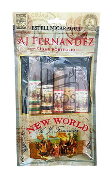 Aj Fernandez New World Sampler Humibag - 5 Cigarrer