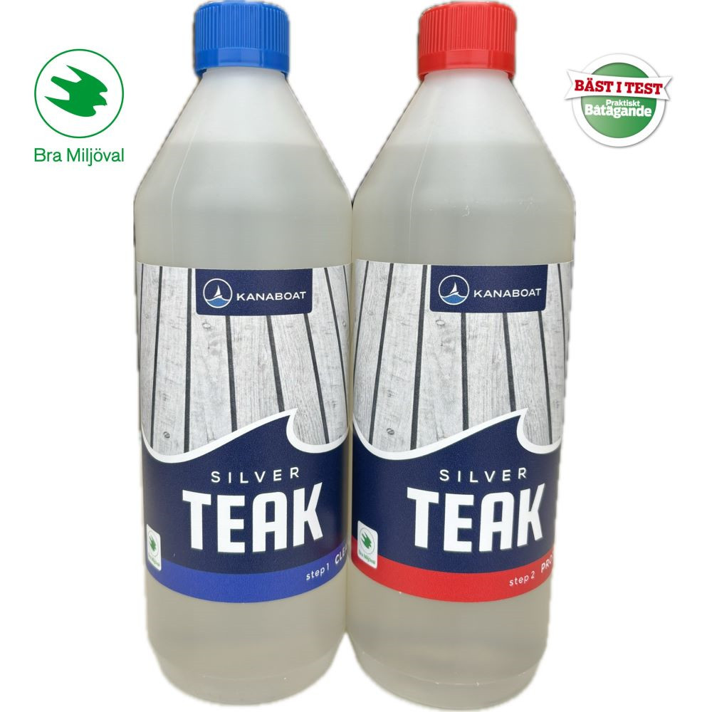 KANABOAT SILVER TEAK Teak Care 1L Package
