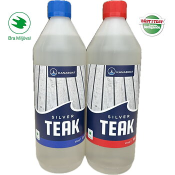 KANABOAT SILVER TEAK Teakvård 1L Paket