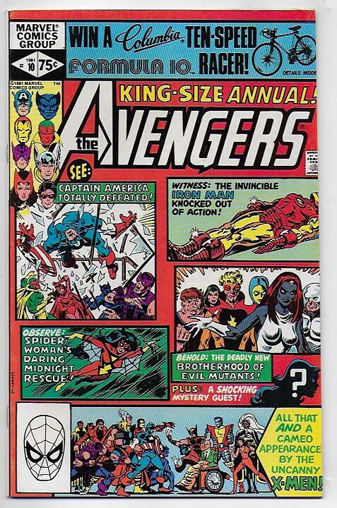 Avengers Annual # 10 VF/NM 1st Rogue & Madelyne Pryor