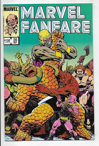 Marvel Fanfare # 20 VF/NM