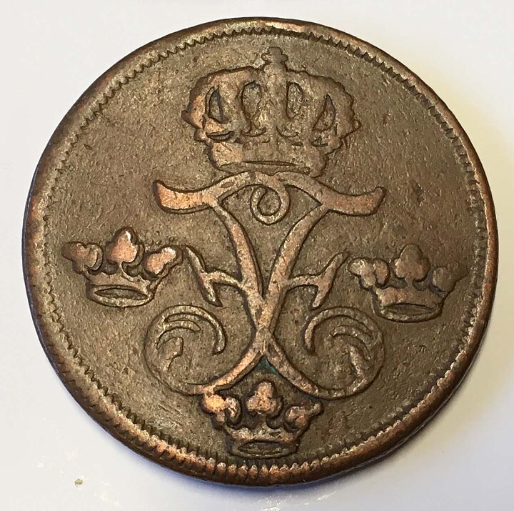1 ör SM 1745 stort årtal god 1