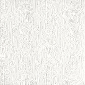Servett  Middag Elegance white