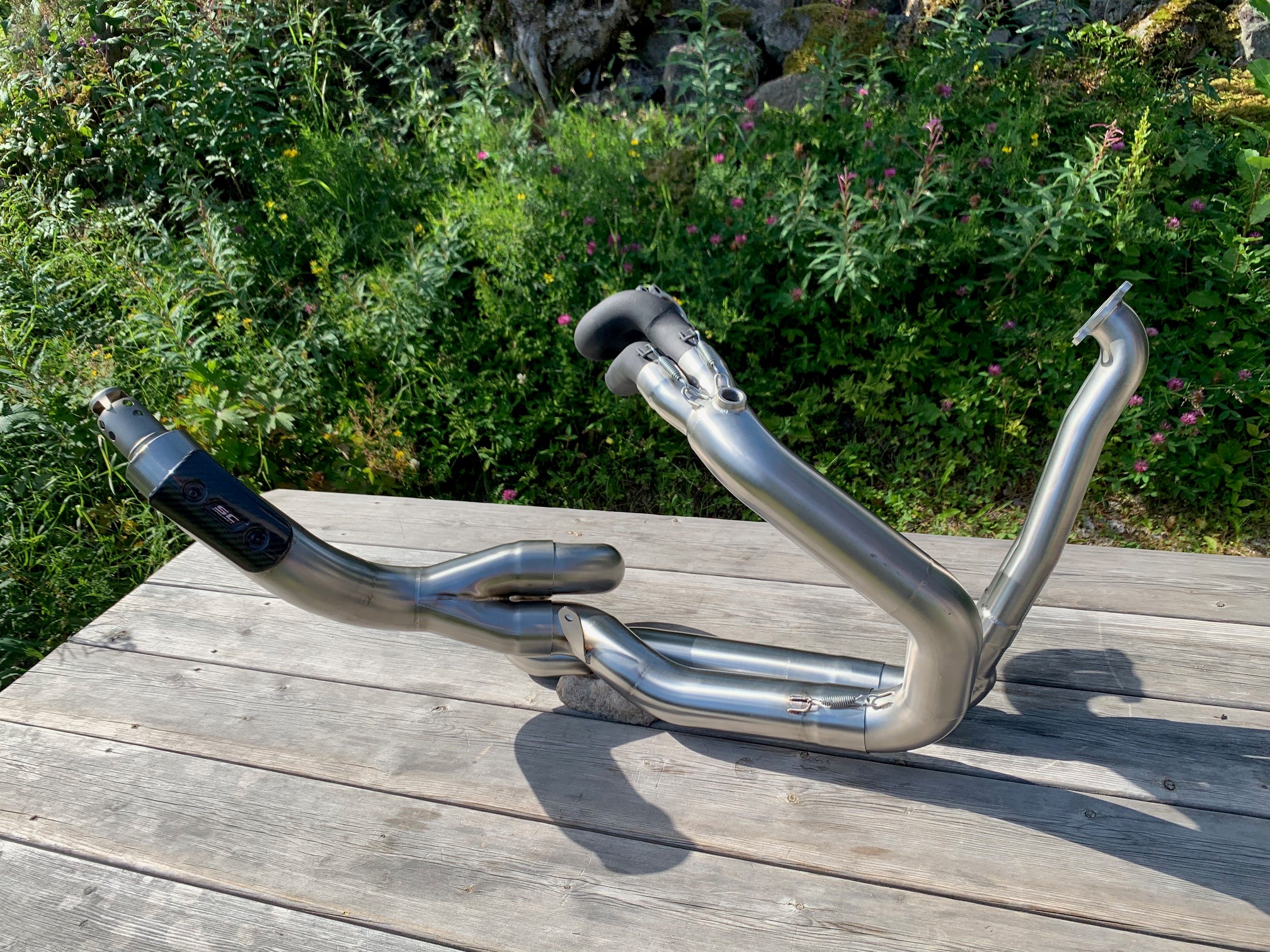 APH Ultimate by NCCR Full Exhaust System Racesport for EBR 1190 RX  Sweep-up SC-Project - 10