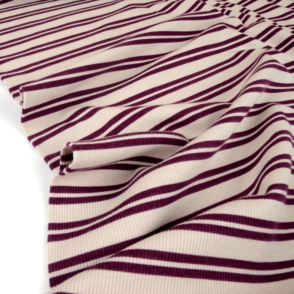 LINES RIBBAD - EGGPLANT