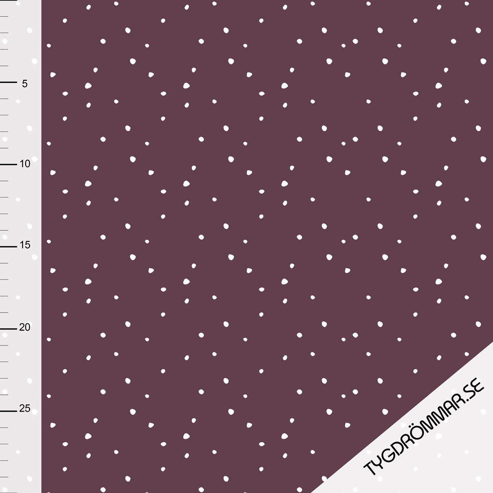 MINI SPOTS RIBBAD - EGGPLANT - 5