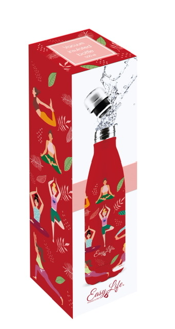 Stålflaska Yoga 0,5 liter - 2