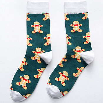 Herrstrumpor Merry Christmas Pepparkaka