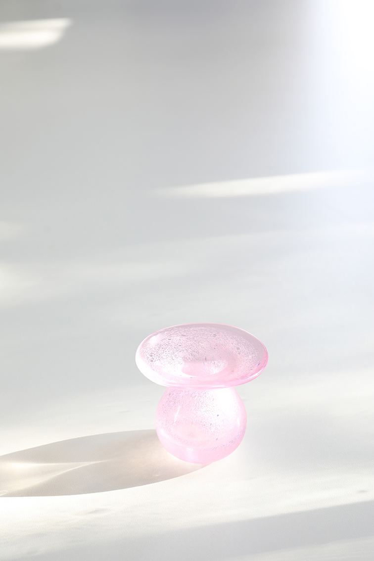 Munblåst vas No.1 Rosa - 3