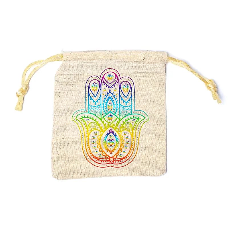 Bomullspåse Khamsa
