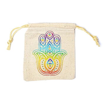 Bomullspåse Khamsa