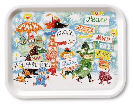 Muminbricka 27x20 cm - Unicef/Peace