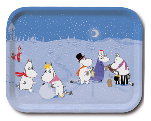 Moomin tray 27x20 cm - Wintergames