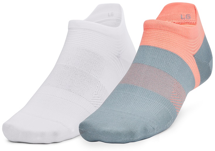 2-Pack Under Armour ArmourDry™ Run Lite No Show Tab Socks