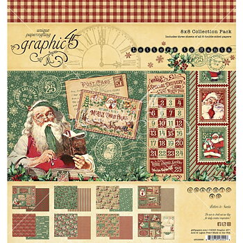 Graphic45 - Collection Pack 8x8 - Letters To Santa