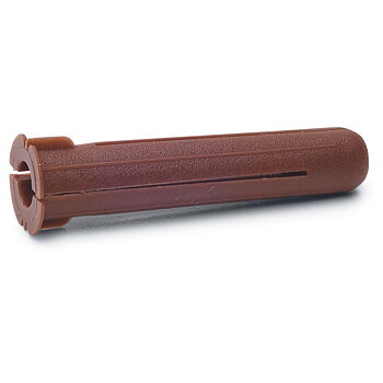 Plastplugg Brun 8X40