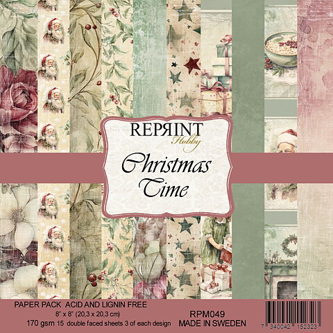 Paperpack Reprint - Christmas Time -  8x8