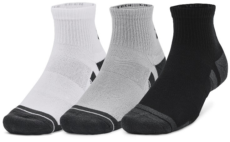 3-Pack Under Armour Performance Tech Quarter Socks
