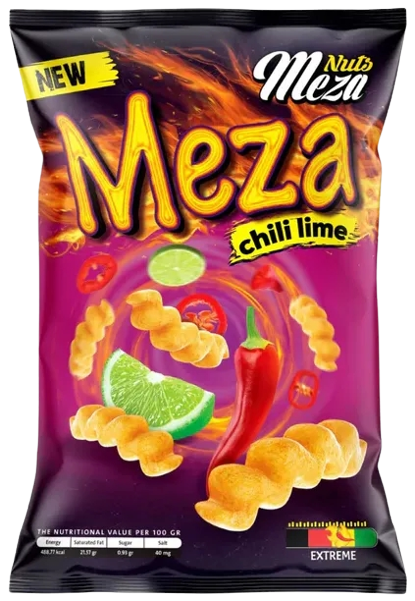 Chili&lime Bågar 150g - Meza