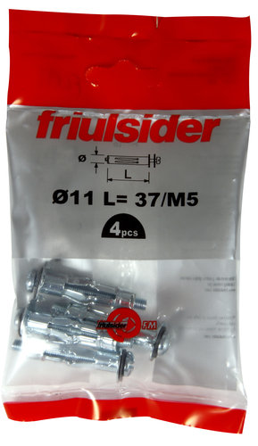 Metallexpander M5X45 8-13mm 4 st - 2