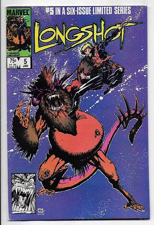 Longshot # 5 VF/NM