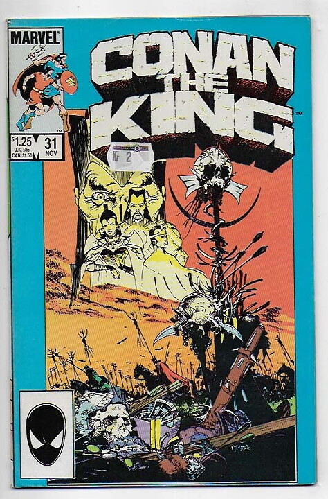 Conan The King # 31 VF Prislapp