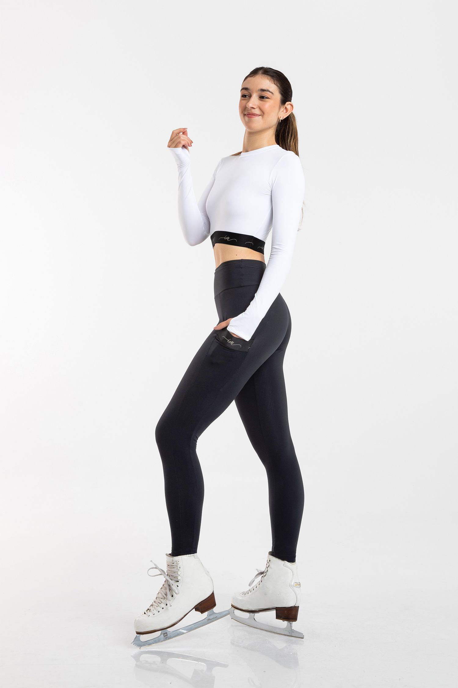 Croptop i microfiber - 2