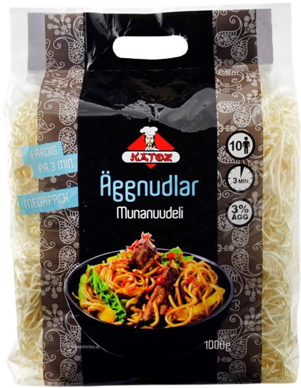 Ägnudlar 1kg