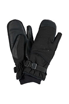 Equipage Lucinda 3-Finger Gloves - Black