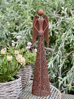 Rostig ängel XXL för marschall  - 56 cm