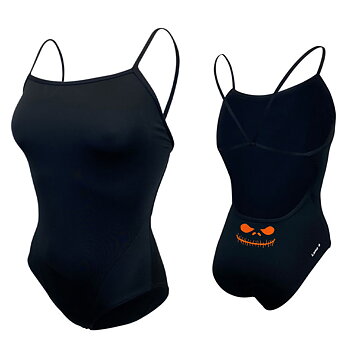 Damen-Badeanzug HALLOWEEN Mini Light-Cross-Back