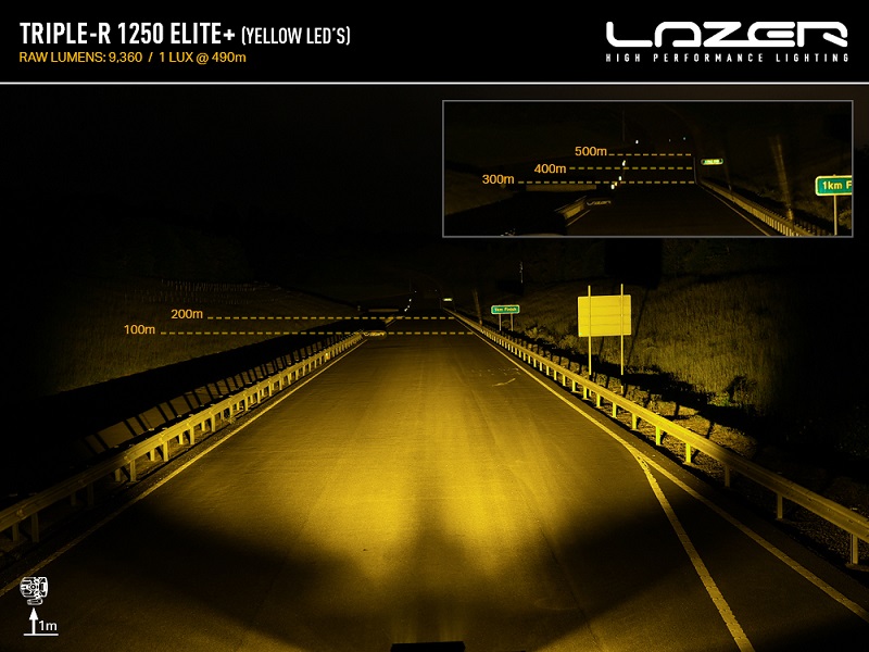Lazer LED Light Bar Triple-R 1250 Elite+ - 7