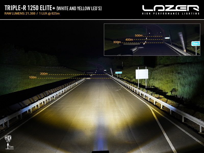Lazer LED Light Bar Triple-R 1250 Elite+ - 6