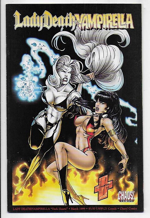 Lady Death/Vampirella ''Dark Hearts'' VF/NM